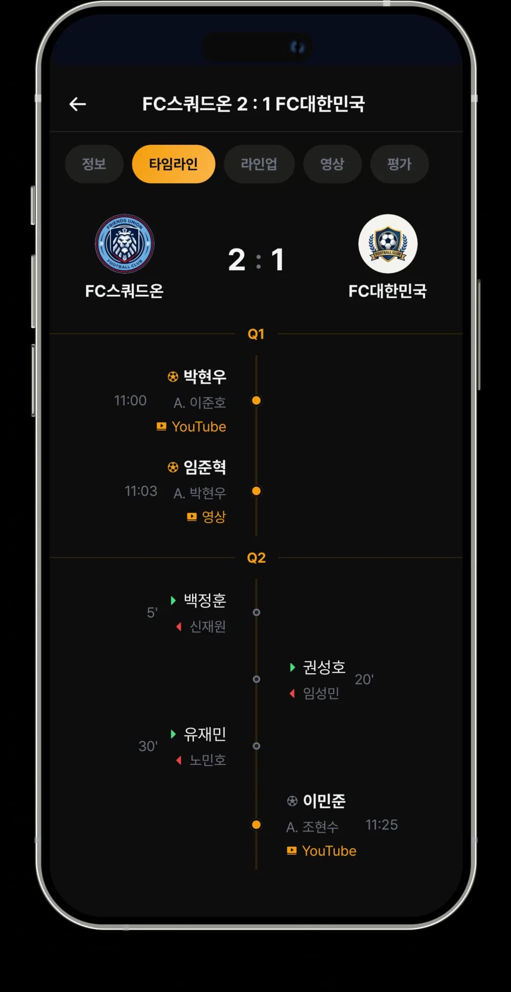 모든 순간을 기록
